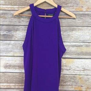 Ralph Lauren Purple Tank Top
